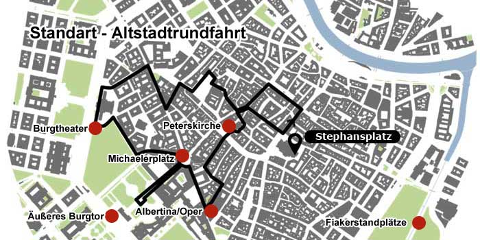 Fiakerstandplätze Altstadt